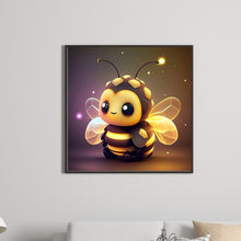 Load image into Gallery viewer, Glowing Bee In The Dark 30*30CM (canvas) Full Round Drill Diamond Painting
