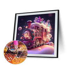 Load image into Gallery viewer, Colorful Train 30*30CM (canvas) Full Round Drill Diamond Painting
