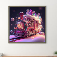 Load image into Gallery viewer, Colorful Train 30*30CM (canvas) Full Round Drill Diamond Painting
