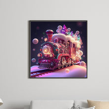 Load image into Gallery viewer, Colorful Train 30*30CM (canvas) Full Round Drill Diamond Painting
