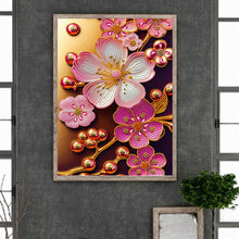 Load image into Gallery viewer, Jewelry Flower 30*40CM (canvas) Partial Special-Shaped Drill Diamond Painting
