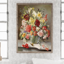 Load image into Gallery viewer, Oil Painting Bouquet 30*40CM (canvas) Full Round Drill Diamond Painting
