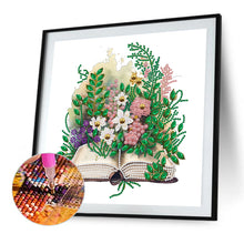 Load image into Gallery viewer, Art Flower Book 30*30CM (canvas) Partial Special-Shaped Drill Diamond Painting
