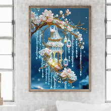 Load image into Gallery viewer, Shiny Weeping Willow 30*40CM (canvas) Partial Special-Shaped Drill Diamond Painting
