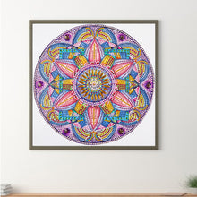 Load image into Gallery viewer, Mandala 30*30CM (canvas) Partial Special-Shaped Drill Diamond Painting
