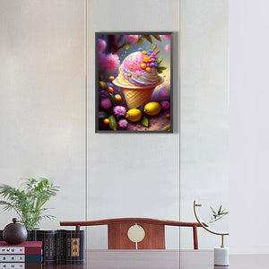 Princess Dessert 30*40CM (canvas) Full Round Drill Diamond Painting