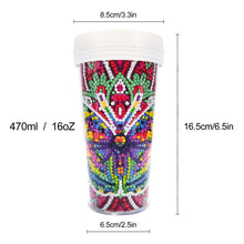 Load image into Gallery viewer, DIY Crystal Diamond Water Bottle Leak Proof BPA Free for Fitness Sports Outdoors
