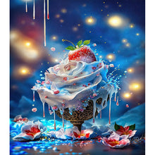 Load image into Gallery viewer, Petal Ice Cream 35*40CM (canvas) Full Round Drill Diamond Painting
