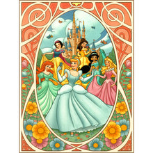 Load image into Gallery viewer, Disney Princess 30*40CM (canvas) Full Round Drill Diamond Painting
