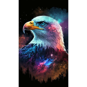 Eagle 40*70CM (canvas) Full Round Drill Diamond Painting