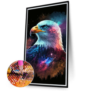 Eagle 40*70CM (canvas) Full Round Drill Diamond Painting