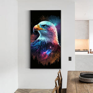 Eagle 40*70CM (canvas) Full Round Drill Diamond Painting