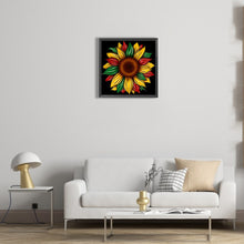 Load image into Gallery viewer, Artistic Sunflower 30*30CM (canvas) Full Round Drill Diamond Painting
