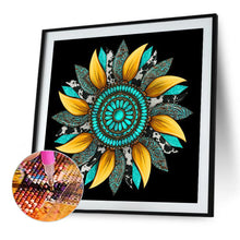 Load image into Gallery viewer, Artistic Sunflower 30*30CM (canvas) Full Round Drill Diamond Painting
