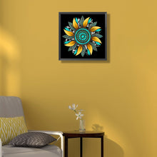 Load image into Gallery viewer, Artistic Sunflower 30*30CM (canvas) Full Round Drill Diamond Painting
