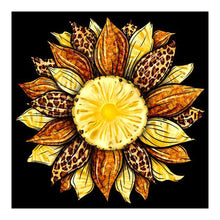 Load image into Gallery viewer, Artistic Sunflower 30*30CM (canvas) Full Round Drill Diamond Painting
