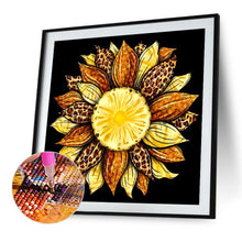 Load image into Gallery viewer, Artistic Sunflower 30*30CM (canvas) Full Round Drill Diamond Painting
