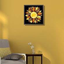 Load image into Gallery viewer, Artistic Sunflower 30*30CM (canvas) Full Round Drill Diamond Painting
