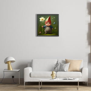 Goblin Little Old Man 30*30CM (canvas) Full Round Drill Diamond Painting