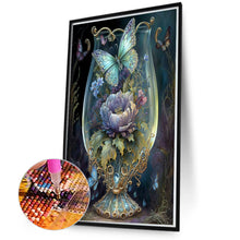 Load image into Gallery viewer, Flower In Cup 50*70CM (canvas) Full Round Drill Diamond Painting
