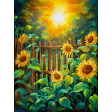 Load image into Gallery viewer, Sunflowers In The Garden 30*40CM (canvas) Full Round Drill Diamond Painting
