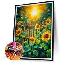 Load image into Gallery viewer, Sunflowers In The Garden 30*40CM (canvas) Full Round Drill Diamond Painting
