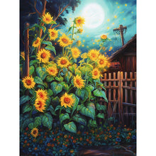 Load image into Gallery viewer, Sunflowers In The Garden 30*40CM (canvas) Full Round Drill Diamond Painting
