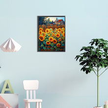 Load image into Gallery viewer, Sunflowers In The Garden 30*40CM (canvas) Full Round Drill Diamond Painting
