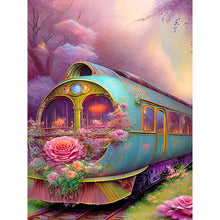 Load image into Gallery viewer, European And American Classical Trains 30*40CM (canvas) Full Round Drill Diamond Painting
