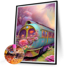 Load image into Gallery viewer, European And American Classical Trains 30*40CM (canvas) Full Round Drill Diamond Painting
