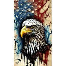 Load image into Gallery viewer, Independence Day American Eagle 40*70CM (canvas) Full Round Drill Diamond Painting
