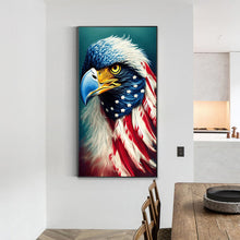 Load image into Gallery viewer, Independence Day American Eagle 40*70CM (canvas) Full Round Drill Diamond Painting
