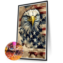 Load image into Gallery viewer, Independence Day American Eagle 40*70CM (canvas) Full Round Drill Diamond Painting
