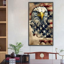 Load image into Gallery viewer, Independence Day American Eagle 40*70CM (canvas) Full Round Drill Diamond Painting
