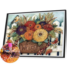 Load image into Gallery viewer, Flower Basket 60*50CM (canvas) Full Round Drill Diamond Painting
