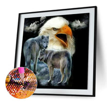 Load image into Gallery viewer, Ferocious Eagle 40*40CM (canvas) Full Round Drill Diamond Painting
