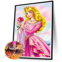 Load image into Gallery viewer, Princess Aurora And Roses 30*40CM (canvas) Full Round Drill Diamond Painting
