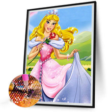 Load image into Gallery viewer, Princess Aurora And Roses 30*40CM (canvas) Full Round Drill Diamond Painting
