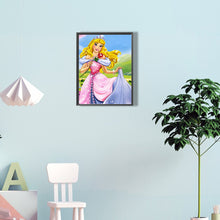 Load image into Gallery viewer, Princess Aurora And Roses 30*40CM (canvas) Full Round Drill Diamond Painting
