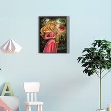 Load image into Gallery viewer, Princess Aurora And The Magic Elf 30*40CM (canvas) Full Round Drill Diamond Painting
