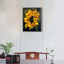 Load image into Gallery viewer, Sunflower 30*40CM (canvas) Full Round Drill Diamond Painting
