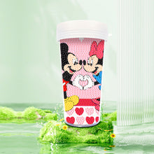 Load image into Gallery viewer, DIY Diamond Painted Water Mug Leak Proof BPA Free for Fitness Sports Outdoors
