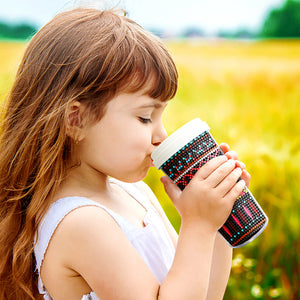 DIY Diamond Painted Water Mug Leak Proof BPA Free for Fitness Sports Outdoors