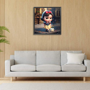 Disney Princess And Prince 30*30CM (canvas) Full Round Drill Diamond Painting