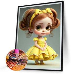 Disney Princess And Prince 30*40CM (canvas) Full Round Drill Diamond Painting