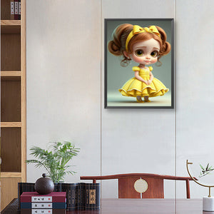 Disney Princess And Prince 30*40CM (canvas) Full Round Drill Diamond Painting