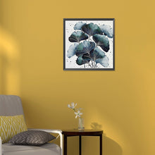 Load image into Gallery viewer, Ink Painting Ginkgo Leaf 30*30CM (canvas) Full Round Drill Diamond Painting
