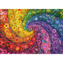 Load image into Gallery viewer, Rainbow Swirl Flowers 70*50CM (canvas) Full Square Drill Diamond Painting
