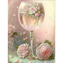 Load image into Gallery viewer, Goblet And Flowers 30*40CM (canvas) Full Square Drill Diamond Painting
