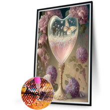 Load image into Gallery viewer, Goblet And Flowers 20*30CM (canvas) Full Square Drill Diamond Painting
